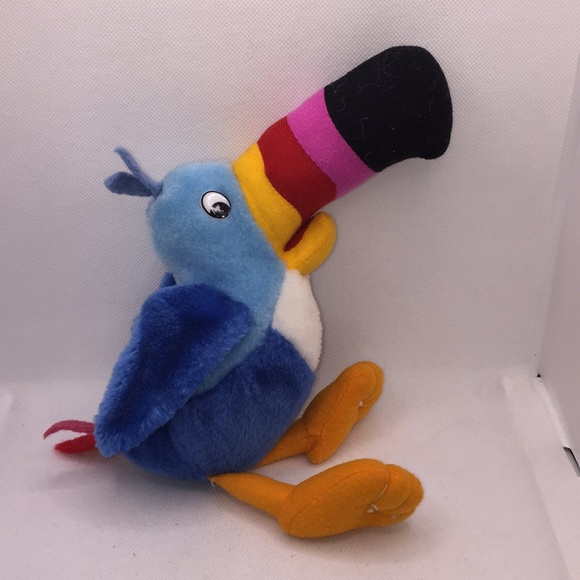 Vintage Kellogg’s Fruit Loops Toucan Sam Plush Stuffed Toy 1990's - Picture 2 of 8
